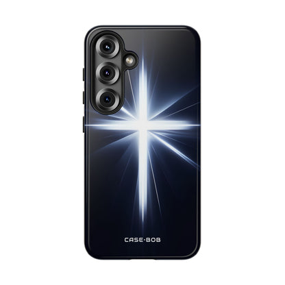 Glowing Crossburst Samsung S25 Case - Tough
