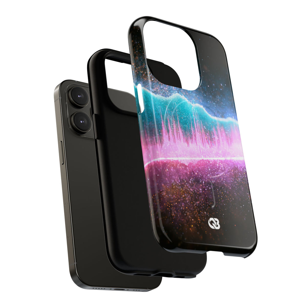 Digital Frequency · Tough 2.0 Magnetic Phone Case for iPhone · Pink