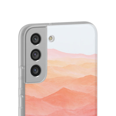 Alpenglow Ridge Vista · Lite Phone Case for Samsung · Orange