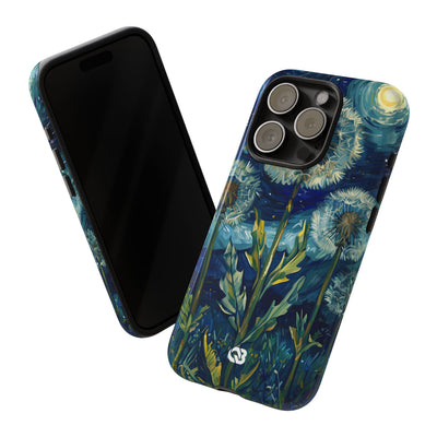Starry Dandelion Swirl · Tough Telefoncover for iPhone
