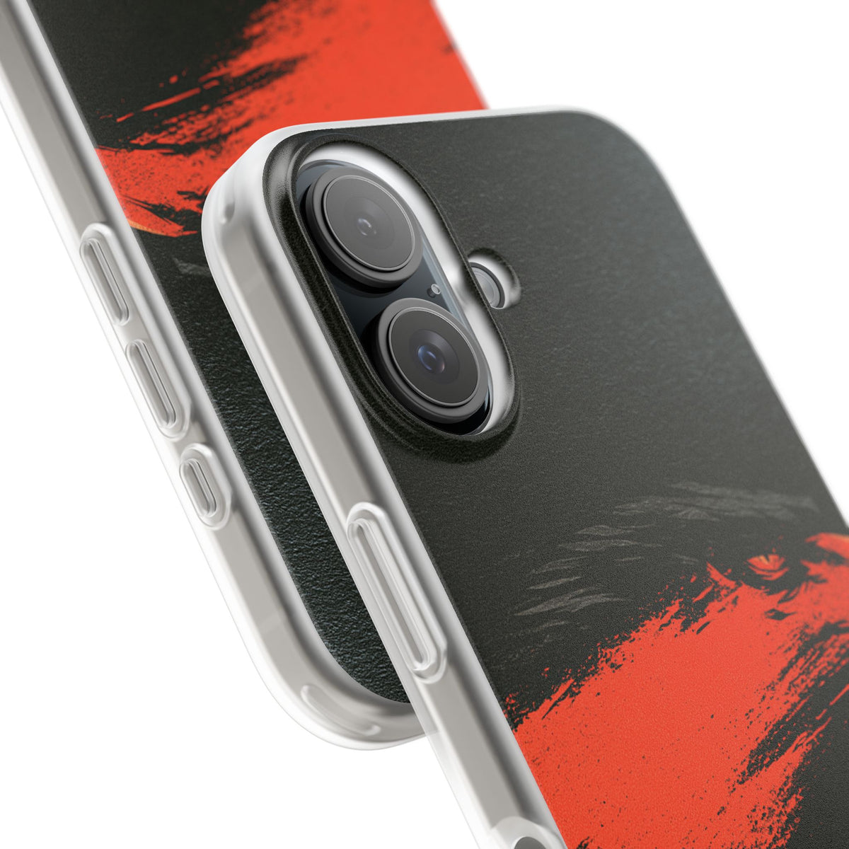 Crimson Raptor Noir · Lite Phone Case for iPhone ·  Black