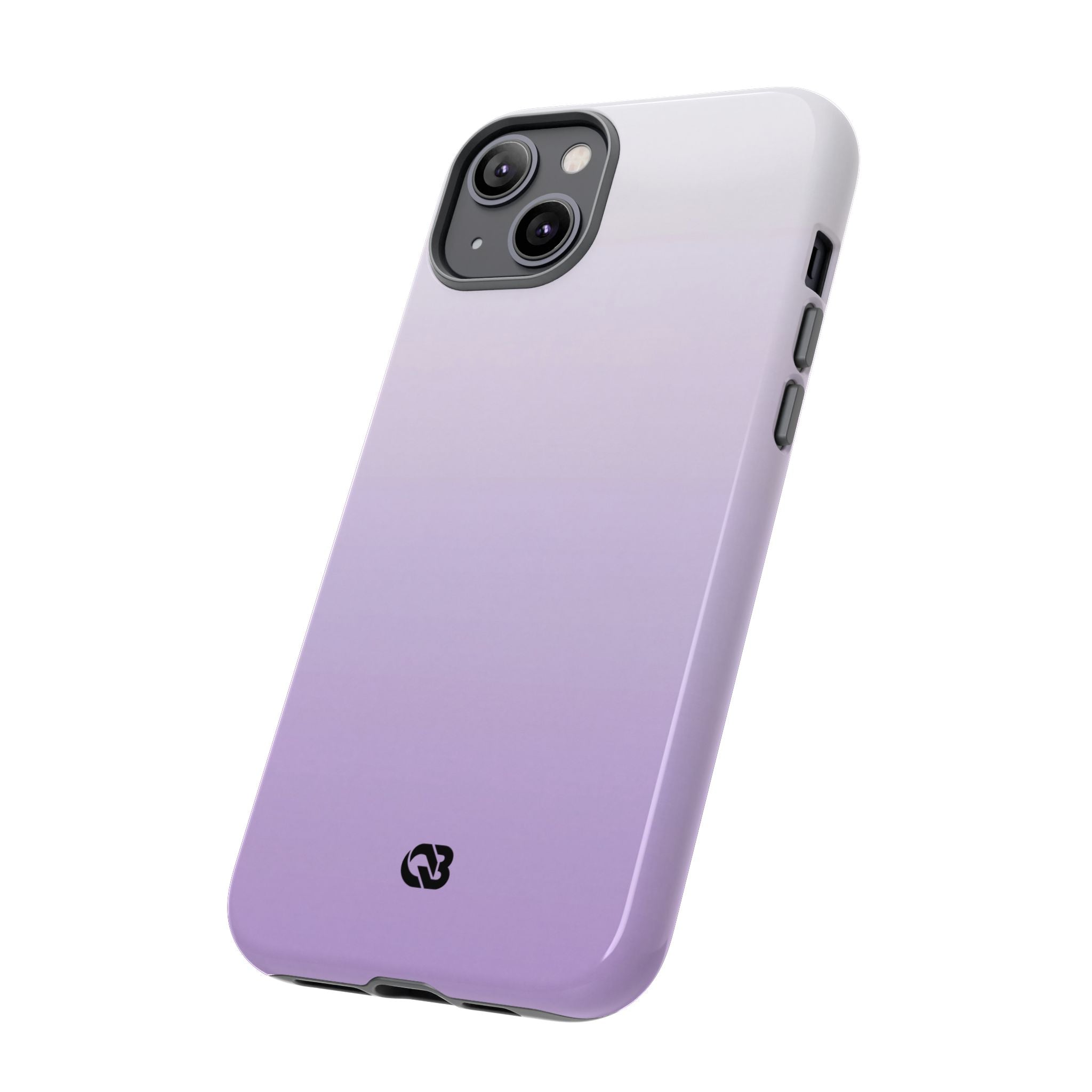 Purple Tough Phone Case for iPhone - Frosted Lavender Fade