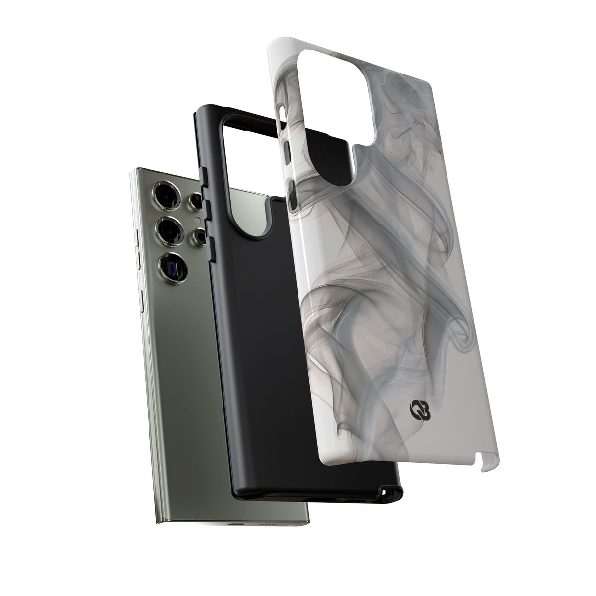 Vapor Noir · Tough Phone Case for Samsung · White