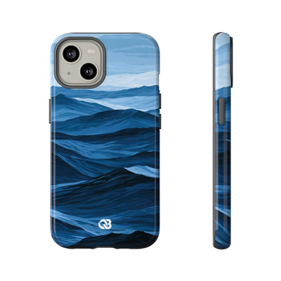 Cerulean Ridges · Tough Phone Case for iPhone · Blue