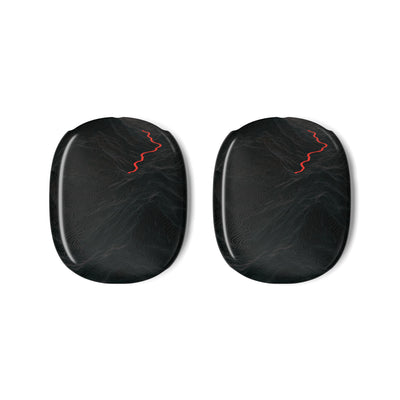Crimson Ridge Pass · Hard Case for AirPods Max · Black