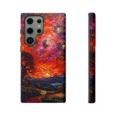 Molten Sky Tree · Tough Phone Case for Samsung