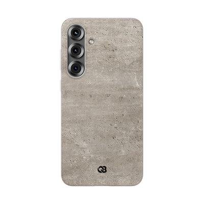 Grey Lite Phone Case for Samsung - Brutalist Stone Grit