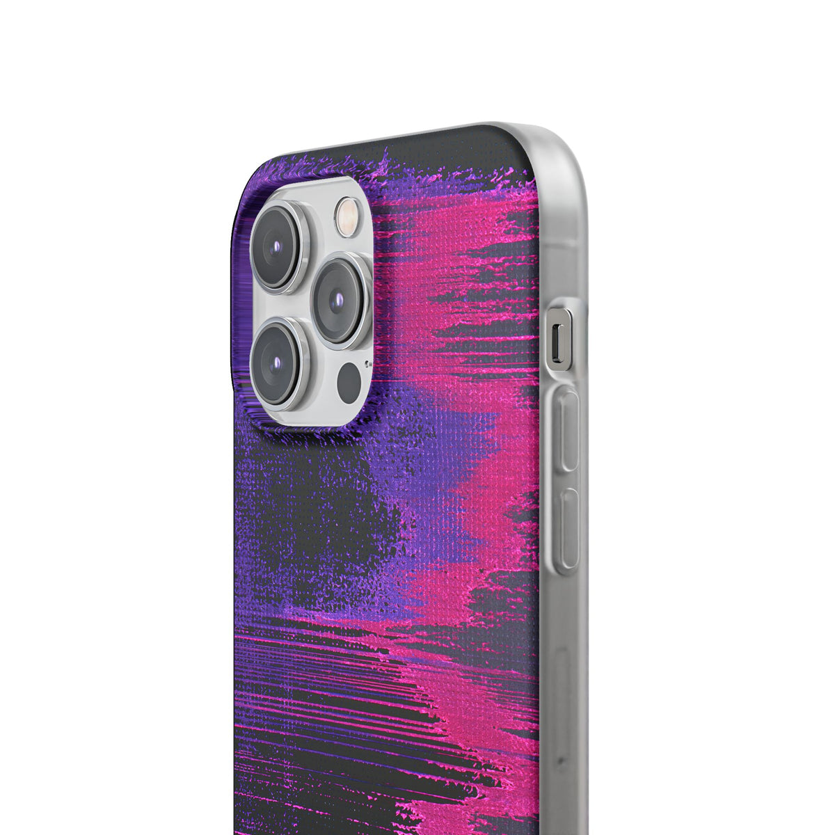 Neon Signal Shift · Lite Phone Case for iPhone ·  Purple