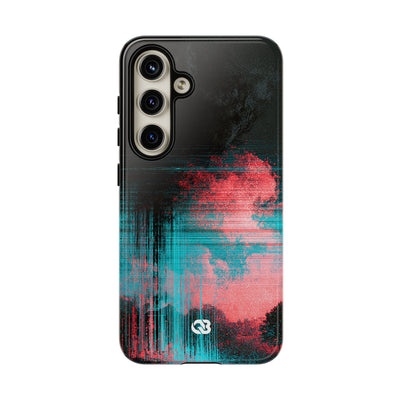 Digital Signal Drift · Tough Phone Case for Samsung · Black