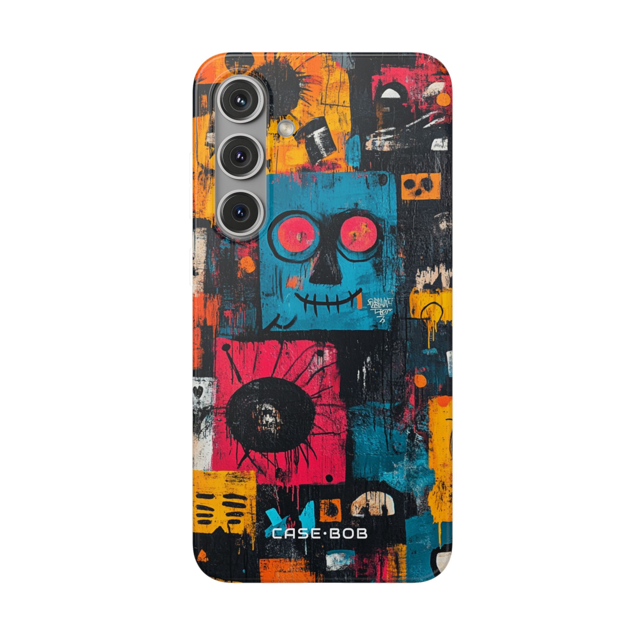 Blue Stitch Smile Samsung S24 Plus Case - Soft