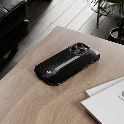 Black Tough Phone Case for iPhone - Vector Core Monolith