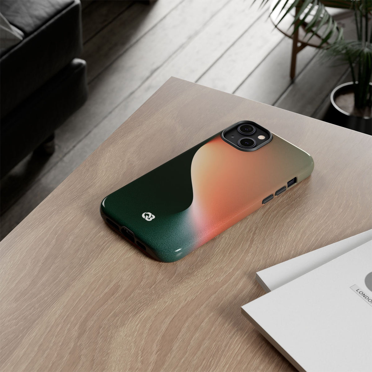 Luminous Arc · Tough Phone Case for iPhone · Green