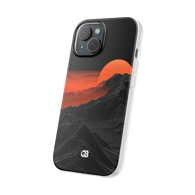 Solar Ridge Mesh · Lite Phone Case for iPhone ·  Black