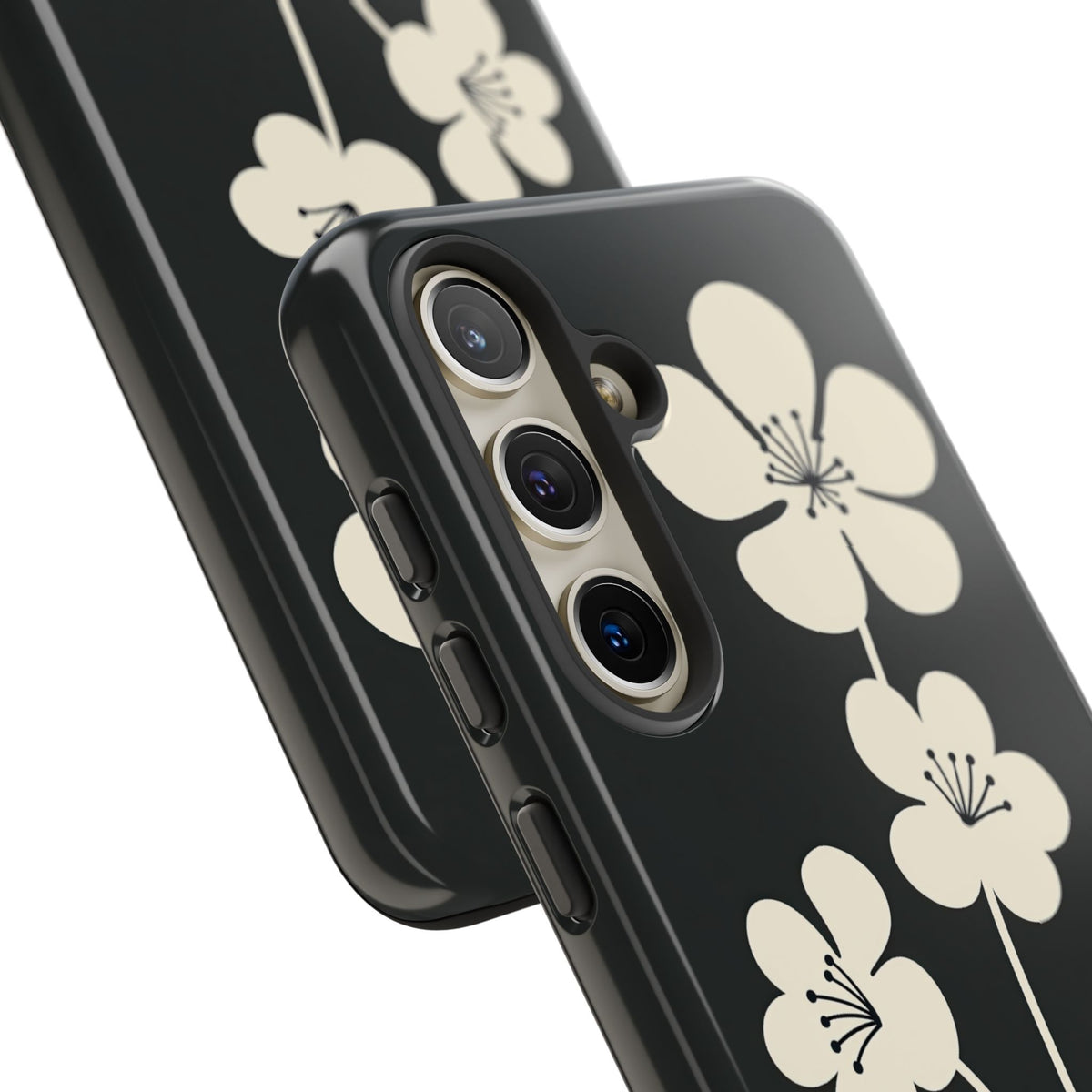 Nordic Blossom · Tough Phone Case for Samsung · Black