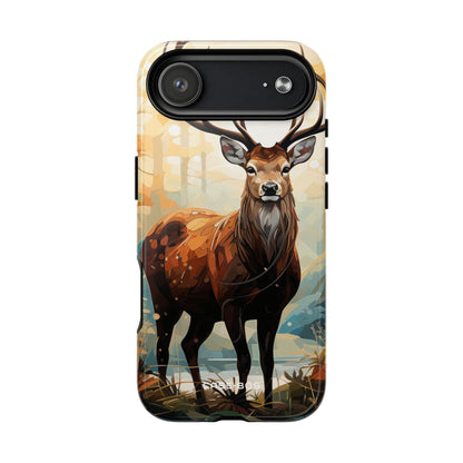 Glowing Stag iPhone 17 Air Case - Tough+ - CASE•BOB