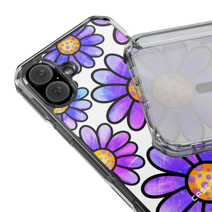 Polka Dot Blooms iPhone 16 Plus Skal - Impact