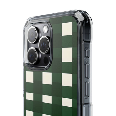 Hunter Green Rutig · Impact Mobilskal för iPhone · Magsafe