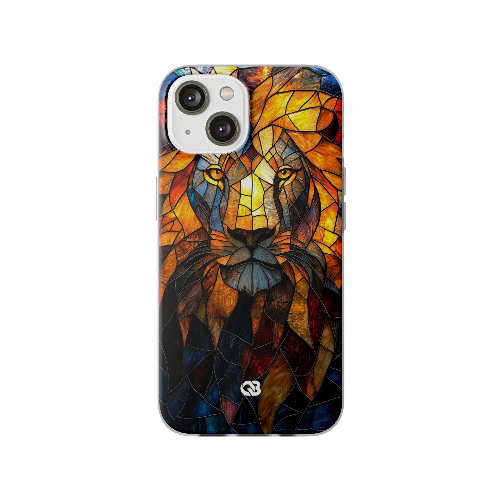Amber Glass Lion · Soft Phone Case for iPhone