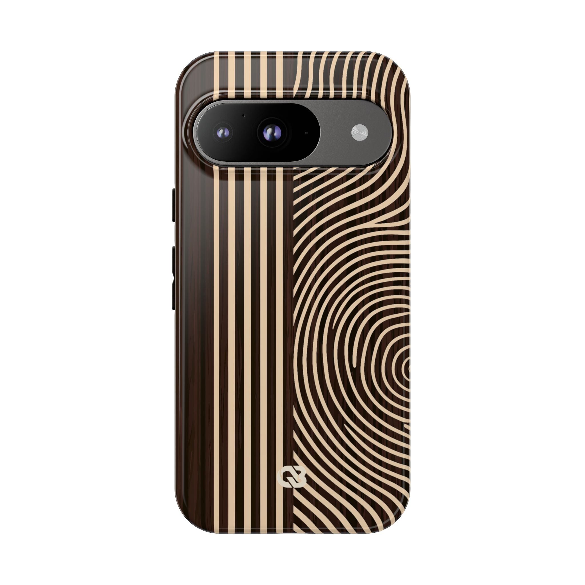 Brown Tough Phone Case for Google Pixel - Espresso Sand Ridge