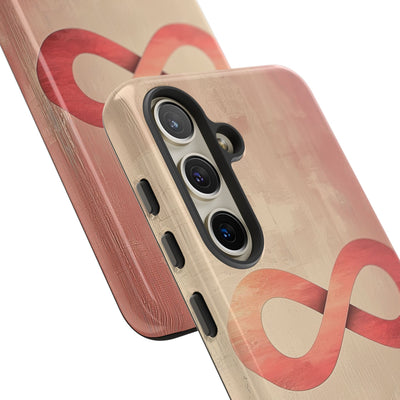 Terracotta Infinity Stroke · Tough Telefoncover til Samsung