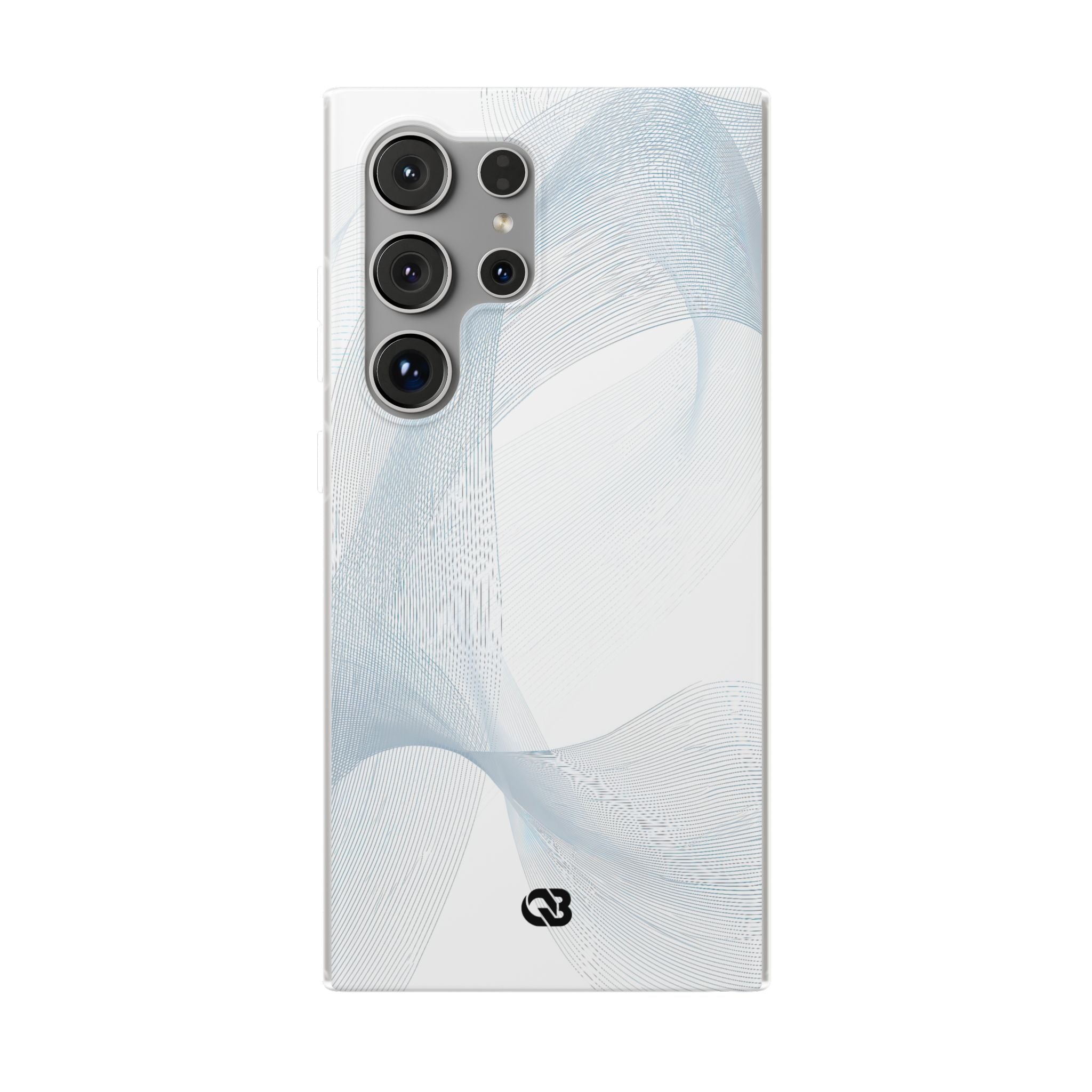 White Lite Phone Case for Samsung - Arctic Line Current