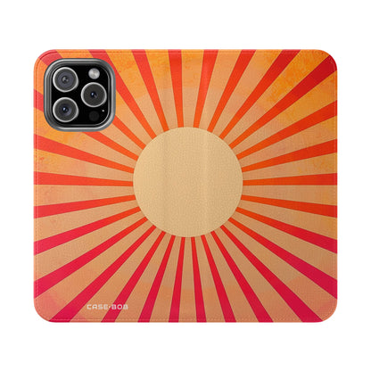 Sunburst Radiance - iPhone 16 Max Case - Wallet