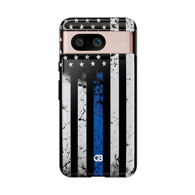 Gritty Cobalt Flag · Tough Phone Case for Google Pixel