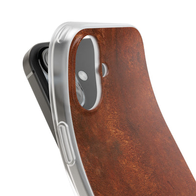 Orange Lite Phone Case for iPhone - Oxidized Iron Crust