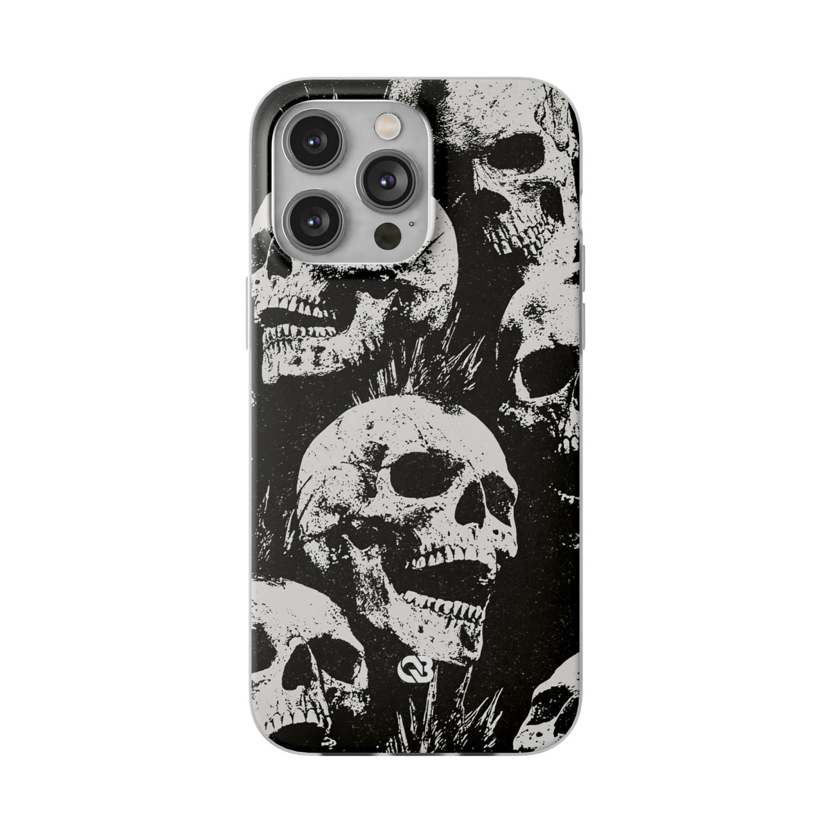 Punk Skull Riot · Lite Phone Case for iPhone ·  Black