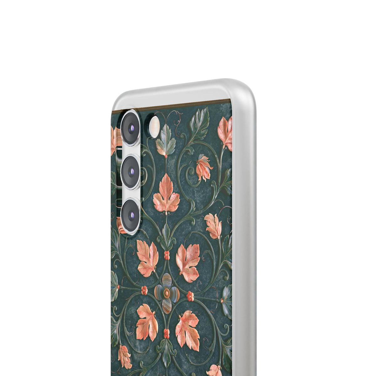Florentine Rose Arabesque · Lite Phone Case for Samsung · Green