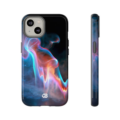 Neon Waveform · Tough Phone Case for iPhone · Black