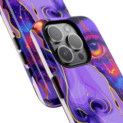 Violet Cosmic Gaze · Tough+ Custodia per iPhone · Magsafe