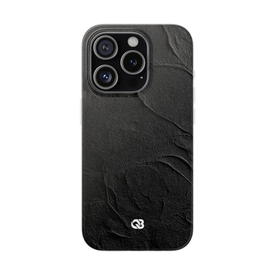 Obsidian Stucco Relief · Lite Phone Case for iPhone ·  Black