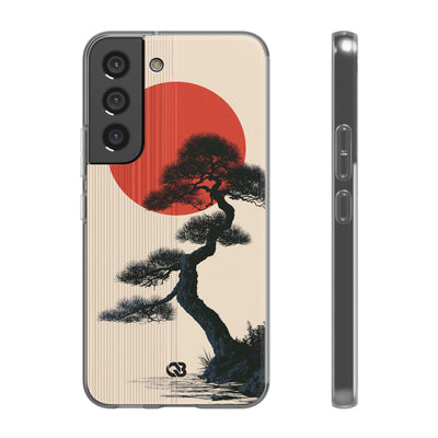 Beige Lite Phone Case for Samsung - Kyoto Crimson Pine