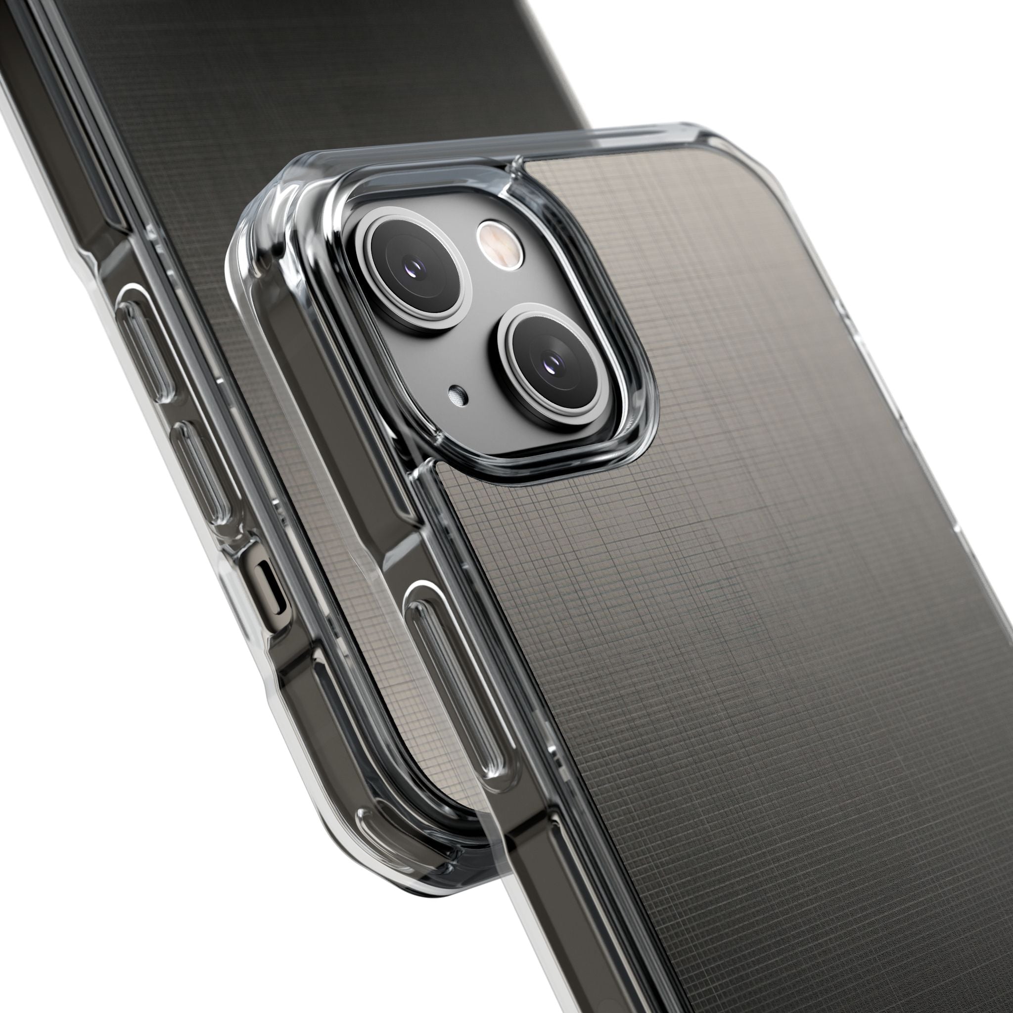 Grey Impact MagSafe Phone Case for iPhone - Faded Sand Mesh