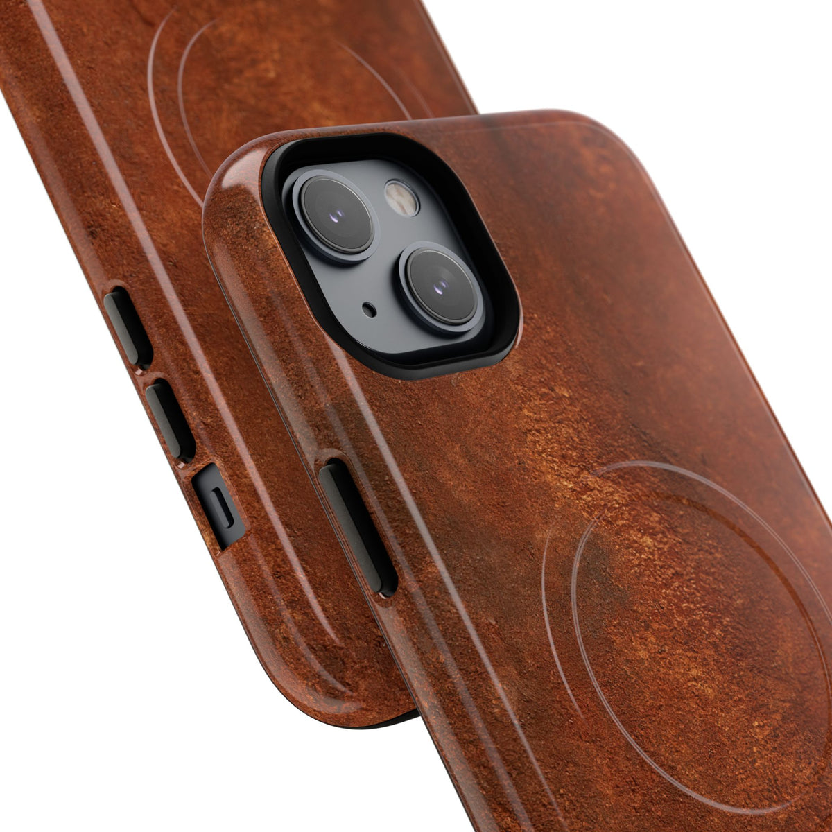 Oxidized Corten · Tough 2.0 Magnetic Phone Case for iPhone · Brown