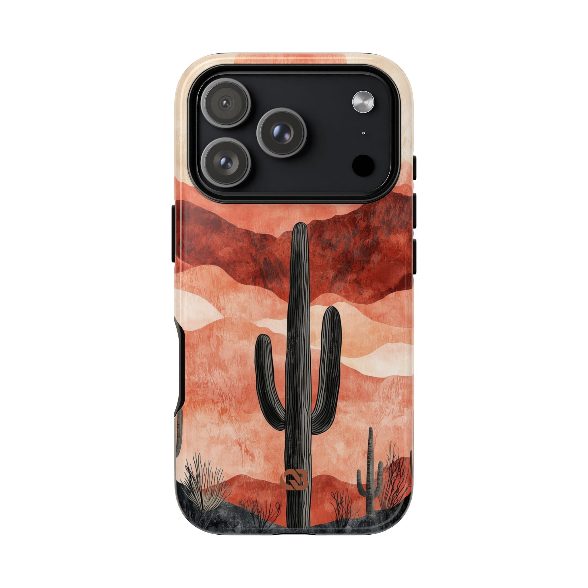 Terracotta Desert Sun · Tough Phone Case for iPhone