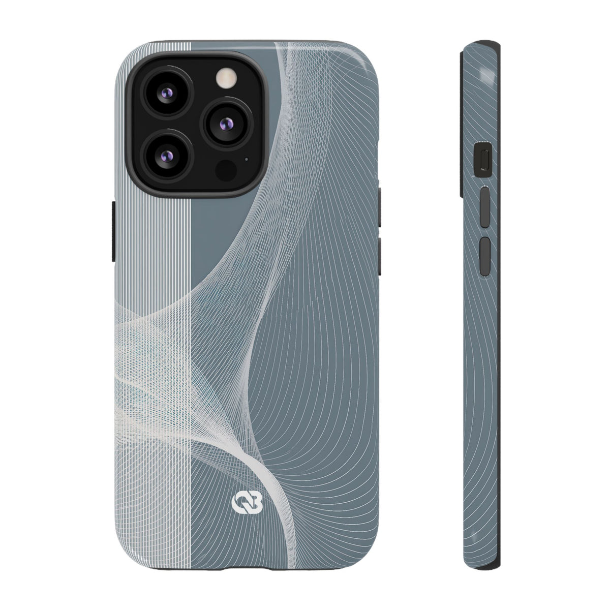 Kinetic Horizon · Tough Phone Case for iPhone · Grey