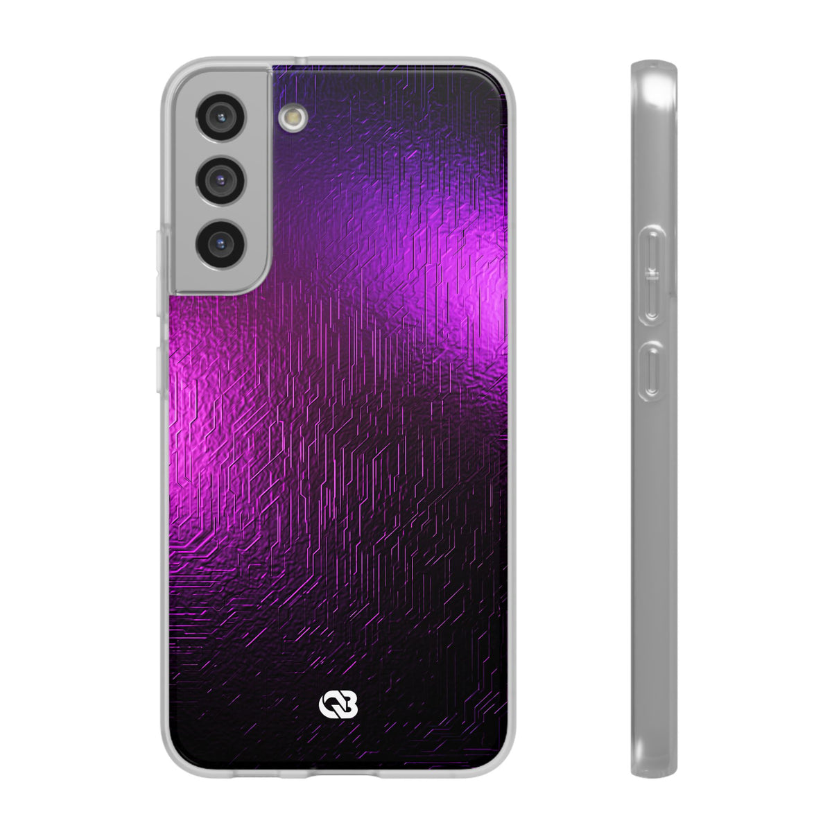 Violet Cyber Circuit · Lite Phone Case for Samsung · Purple
