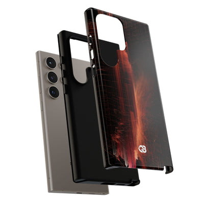 Luminous Monolith · Tough Phone Case for Samsung · Black