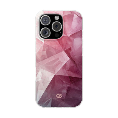 Shattered Rose Shards · Soft Phone Case for iPhone