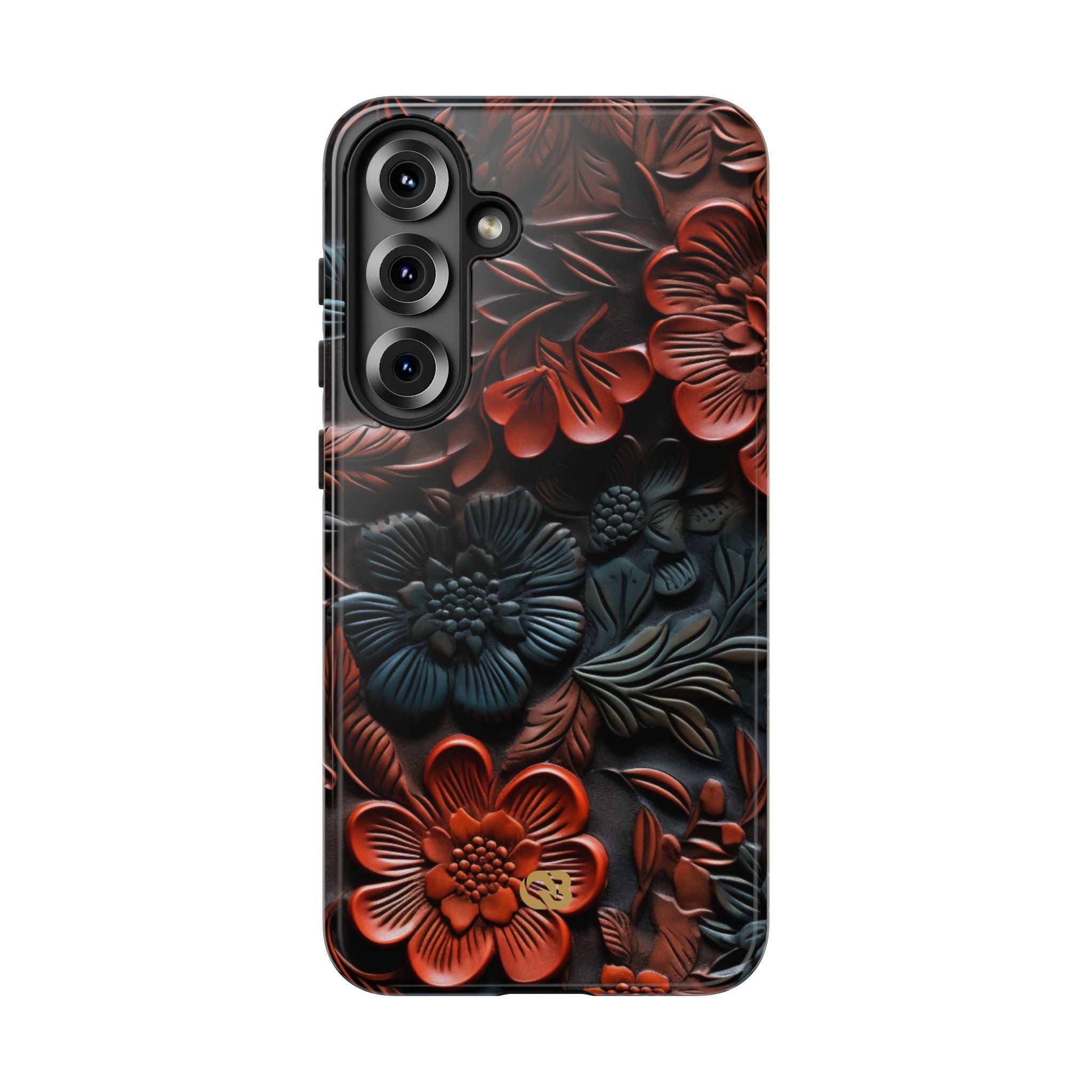 Carved Earth Bloom · Tough Mobilskal för Samsung