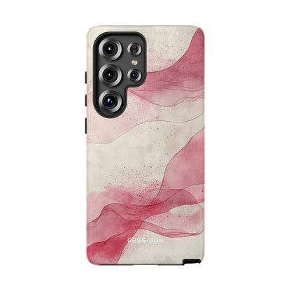 Crimson Waves Samsung S25 Ultra Case - Tough