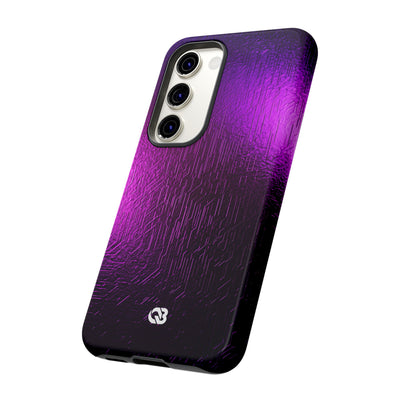 Violet Cyber Circuit · Tough Phone Case for Samsung · Purple
