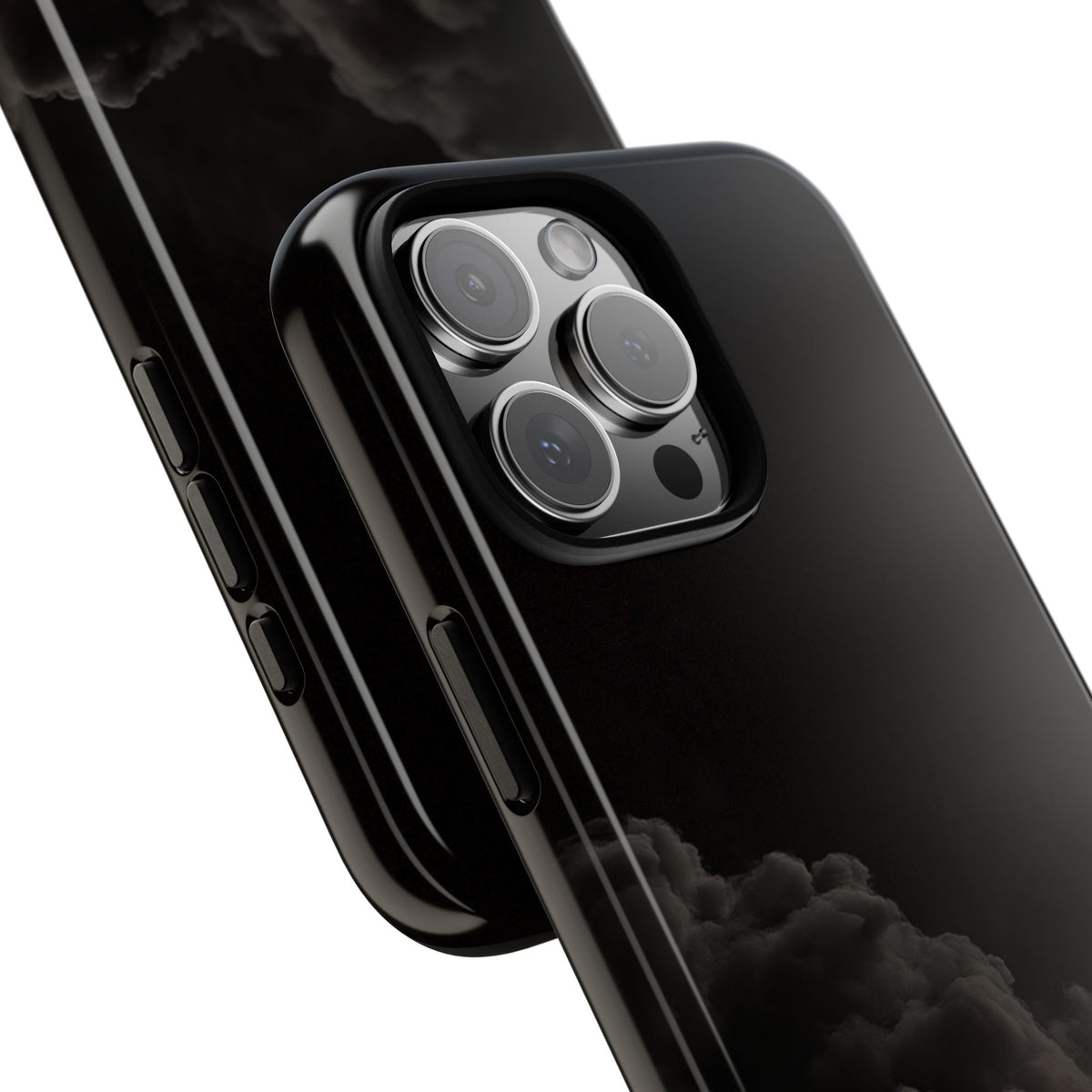 Crimson Fog Void · Tough Phone Case for iPhone · Black