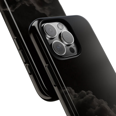 Crimson Fog Void · Tough Phone Case for iPhone · Black