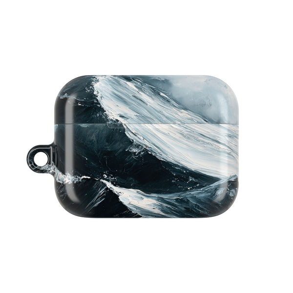Nordic Swell · Hard Case for AirPods & AirPods Pro · Blue