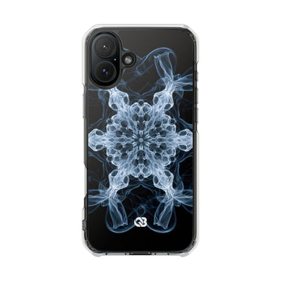 Blue Impact MagSafe Phone Case for iPhone - Glacial Smoke Crown