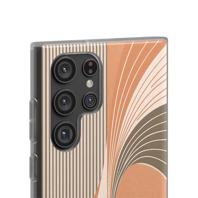 Terracotta Meridian · Lite Phone Case for Samsung · Orange