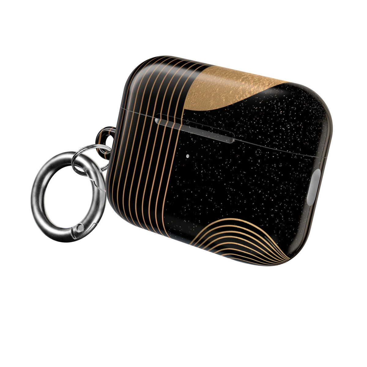 Celestial Horizon · Hard Case for AirPods & AirPods Pro · Black